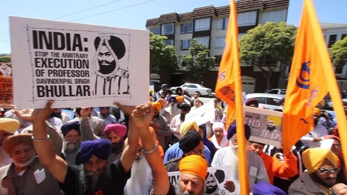 Sikhs Marching in San Francisco, California