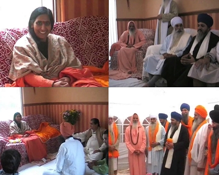 Sikh parchariks attend Hate monger Sadhvi's Divan