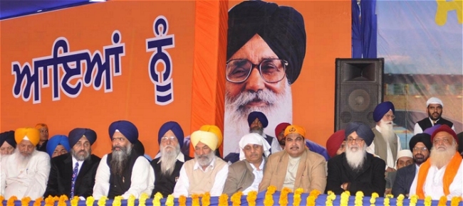 Shameless Promotion of Badal was evident throughout the Complex