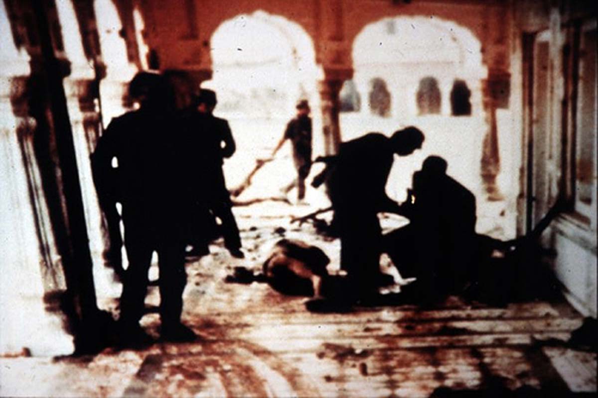 Subsequent to the attack, the Army hastily cremated the dead. According to Associated Press reporter Brahma Chellaney, truckloads of bodies were transported to nearby crematoria around the clock. Non-government sources estimate that anywhere from 4,000 to 8,000 were killed in the attack. The Indian government’s official report claims only that 493 “terrorists” were killed. The practice of “secret mass cremations” would be used for more than a decade to destroy evidence of thousands of Sikhs disappeared and unlawfully killed by the government during its counterinsurgency operations in Punjab.