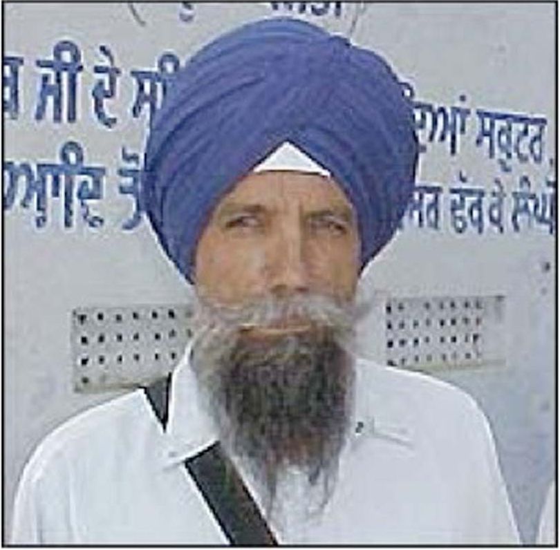 Gurmej Singh, pictured above, was among those illegally detained and tortured after Operation Blue Star. His family had given him up for dead until he was released in 1990. He was never convicted of a crime. The Indian government claimed that 1,592 “terrorists” were captured in Operation Blue Star, but never released an official list of the detained. Photo courtesy of the BBC.